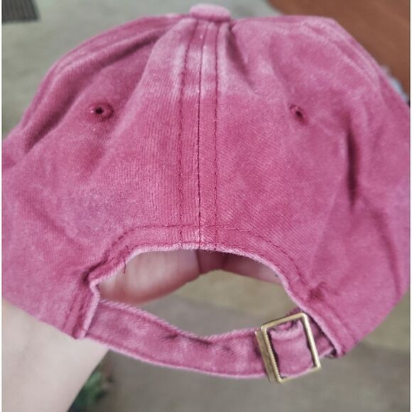 Vintage Style "Diet Coke" Burgundy Adjustable Fit Baseball Hat Cap - Picture 3 of 3